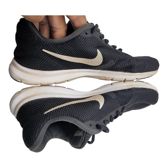 Nike Shoes Womens 10 Flex Bijoux Black Running Crossfit Training Gym 881863-001 - Picture 9 of 11